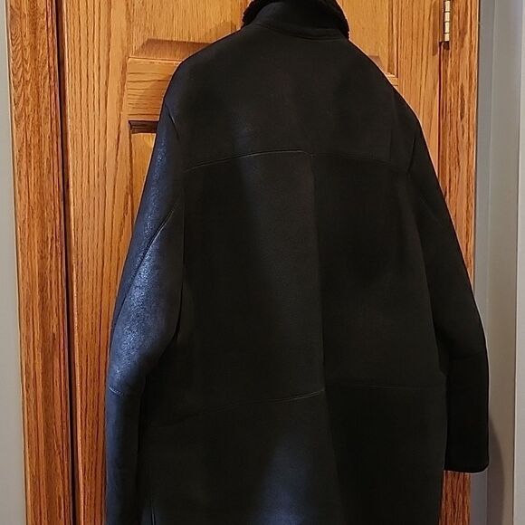 Aston Miles Shearling Men's Coat - Picture 15 of 15